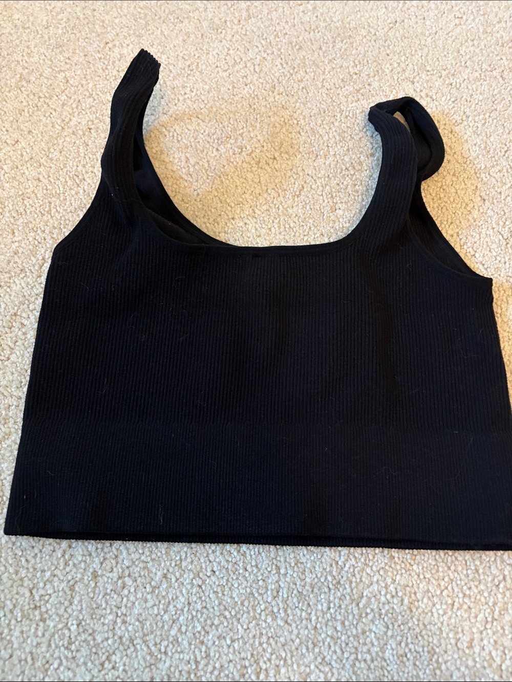 Zenana Ribbed Long Line Bra Top - Picture 3 of 3